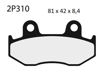 Obrazek 310NS Klocki hamulcowe NISSIN 2P-310NS Semi-metallic 2P310NS