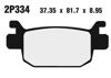 Obrazek 334ST Klocki hamulcowe NISSIN 2P-334ST Sintered 2P334ST