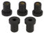 Obrazek Nakrętka gumowa owiewki M6x1,0 21x12,7x17,8 (5szt) Tourmax WEN-004