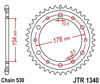 Obrazek JTR1340,43ZBK JT Zębatka tylna 1340 43 zęby JTR1340.43ZBK kolor czarny