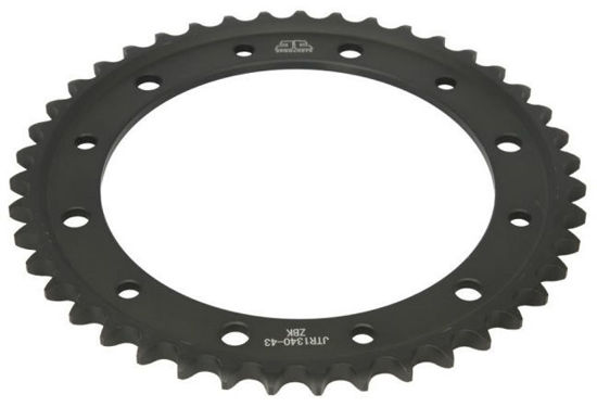 Obrazek JTR1340,43ZBK JT Zębatka tylna 1340 43 zęby JTR1340.43ZBK kolor czarny
