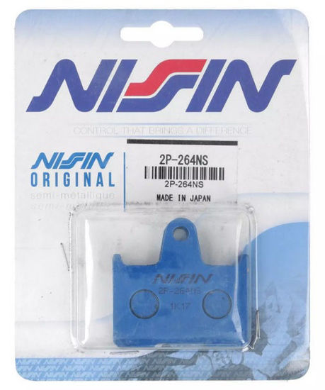 Obrazek 264NS Klocki hamulcowe NISSIN 2P-264NS Semi-metallic 2P264NS