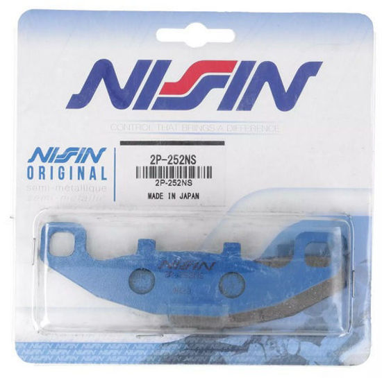 Obrazek 252NS Klocki hamulcowe NISSIN 2P-252NS Semi-metallic 2P252NS
