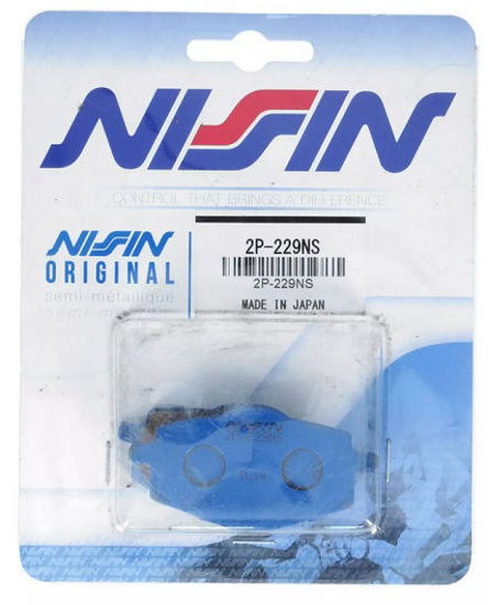 Obrazek 229NS Klocki hamulcowe NISSIN 2P-229NS Semi-metallic 2P229NS
