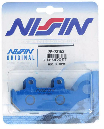 Obrazek 231NS Klocki hamulcowe NISSIN 2P-231NS Semi-metallic 2P231NS