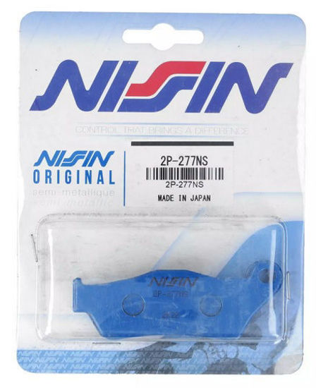 Obrazek 277NS Klocki hamulcowe NISSIN 2P-277NS Semi-metallic 2P277NS