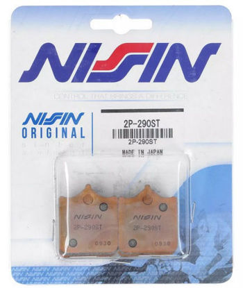 Obrazek 290ST Klocki hamulcowe NISSIN 2P-290ST Sintered 2P290ST