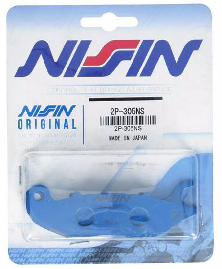 Obrazek 305NS Klocki hamulcowe NISSIN 2P-305NS Semi-metallic 2P305NS