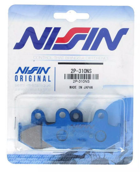 Obrazek 310NS Klocki hamulcowe NISSIN 2P-310NS Semi-metallic 2P310NS