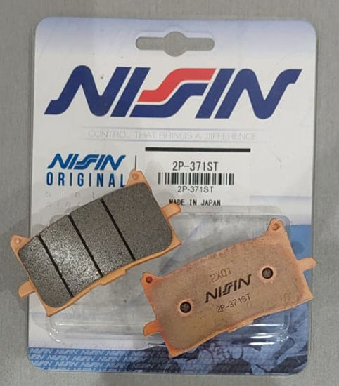Obrazek 371ST Klocki hamulcowe NISSIN 2P-371ST Sintered 2P371ST CRF 1000 17-19