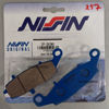Obrazek 257NS Klocki hamulcowe NISSIN 2P-257NS Semi-metallic 2P257NS (strona prawa)