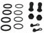 Obrazek BCF-325 Tourmax zestaw naprawczy zacisku hamulcowego przód SUZUKI AN, GSF, LT-A, LT-F, LT-R 300-650 95-12