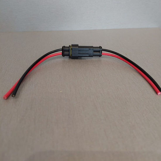 Obrazek Złącze hermetyczne 2 pinowe złączka 2 pin