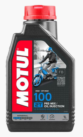 Obrazek Motul 100 2T 1L olej mineralny olej silnikowy