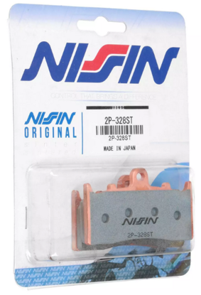 Obrazek 328ST Klocki hamulcowe NISSIN 2P-328ST Sintered 2P328ST