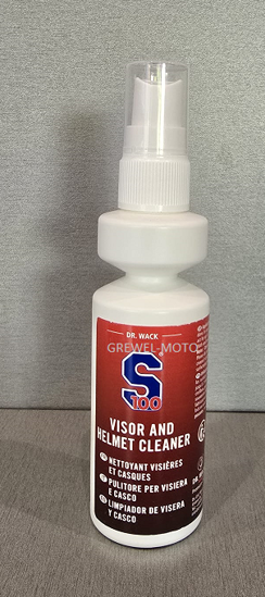 Obrazek S100 Visor and Helmet Cleaner 100 ml Preparat do czyszczenia wizjera i skorupy kasku S100 3408