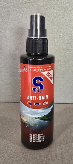 Obrazek S100 Anti-Rain 100 ml Środek przeciwdeszczowy S100 3429