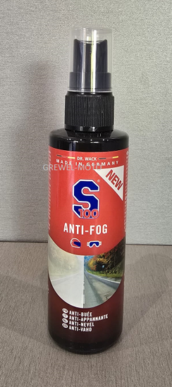 Obrazek S100 Anti-Fog 100 ml Środek przeciwmgielny S100 3427 antyfog
