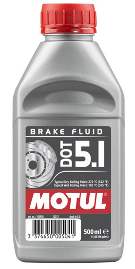 Obrazek Motul DOT5.1 0,5L płyn hamulcowy syntetyczny temp. wrzenia suchego 272*C