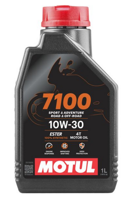 Obrazek Motul 7100 10W30 1L 4T olej syntetyczny olej silnikowy