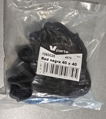 Obrazek Siatka bagażowa z 6 hakami kolor CZARNY pająk VICMA 4679